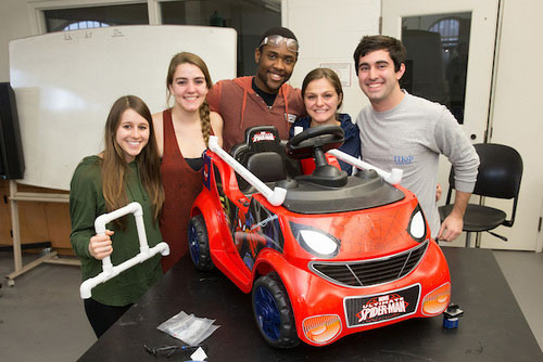 Students design car for children with mobility disabilities