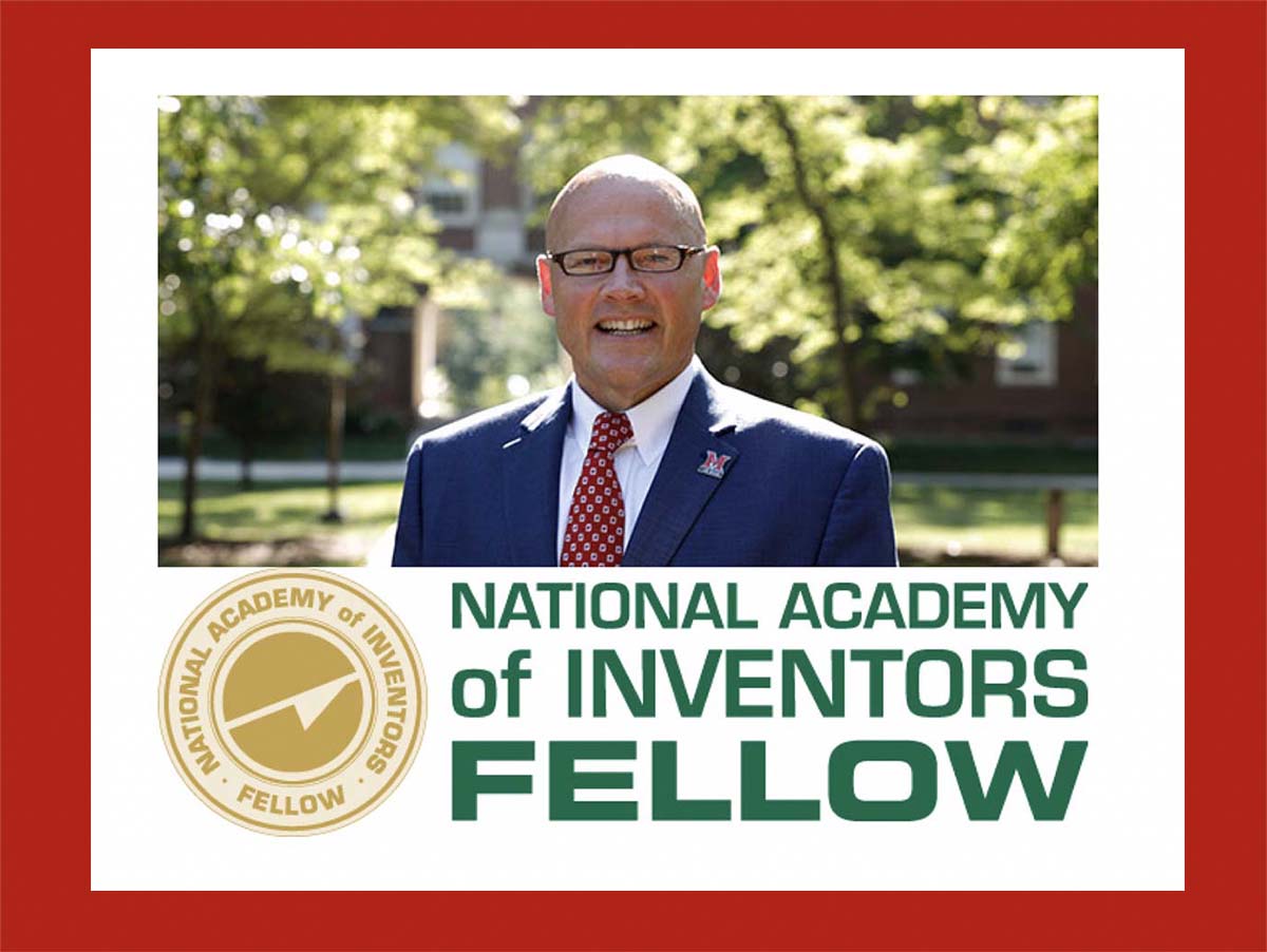 gregory crawford and national academy of inventors fellow seal