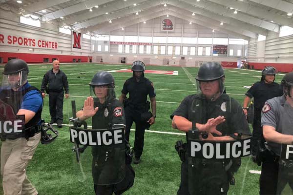 MUPD train to maintain safety and security 