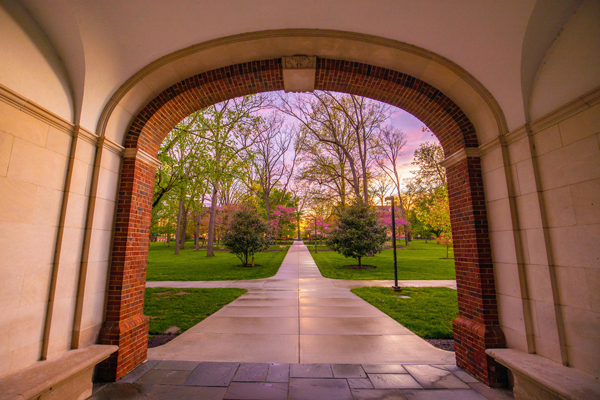 Upham Hall on Miami University Oxford campus