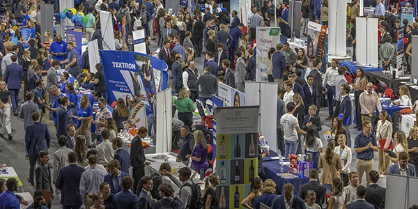 Career fair at Miami University 