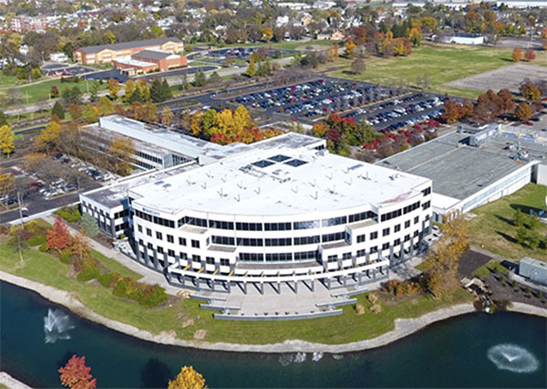Aerial view of Vora Technology Park