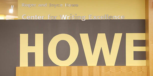 Howe Center for Writing Excellence
