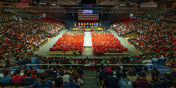 Millett Hall is the site for Miami University's 2024 Fall Commencement, which will be held on Dec. 13.