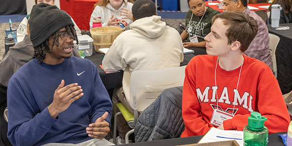 Miami University partnered with the Constructive Dialogue Institute for the recent Student Leader Dialogue Certification program.