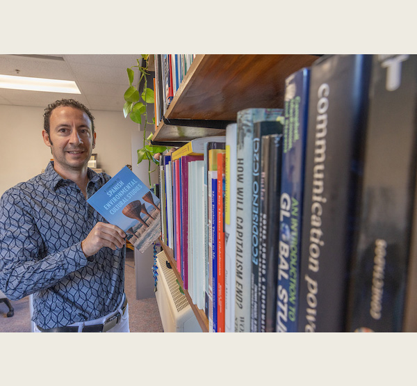 Prádanos-Garcia holds "A Companion to Spanish Environmental Culture Studies," a book he edited.