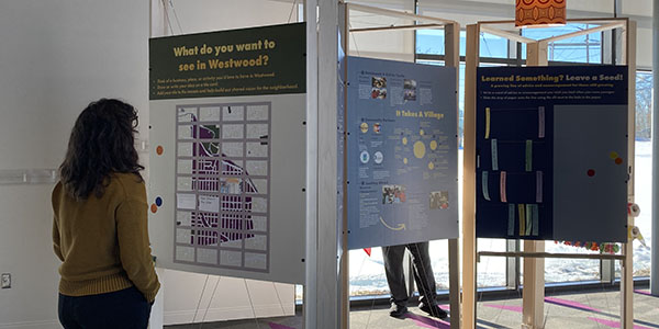 Jeff Kruth's Avoidance and Belonging workshop in the Westwood neighborhood of Dayton