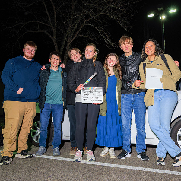The cast and crew of The Icarus Project.