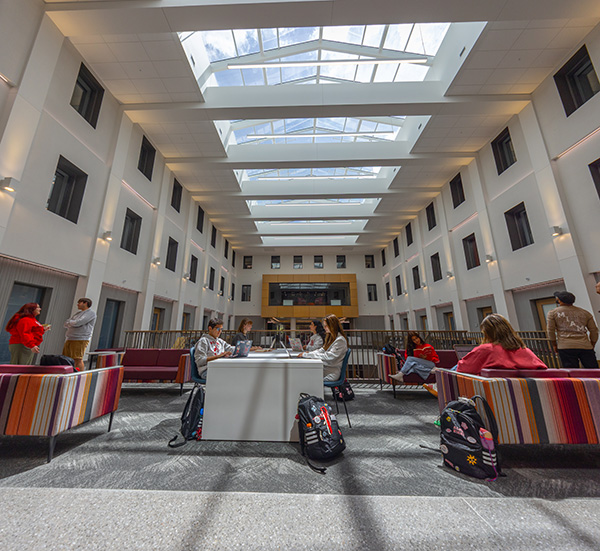 Bachelor Hall atrium
