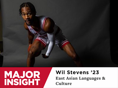 Major Insight. Wil Stevens '23. East Asian Languages and Culture